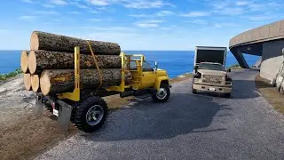 Cars vs Cliff Roads #11 - BeamNG.Drive