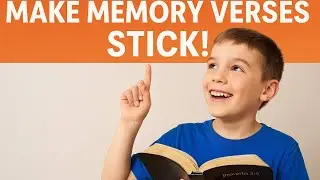 How to Teach Bible Verses Kids Will Never Forget- Even for Wiggly Kids!
