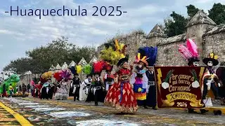 PRESENTACIÓN EN “HUAQUECHULA” “PROYECTO POR AMOR A MI BARRIO, CARNAVAL XONACA” 🎭❤️ || HUEHUES 2025 