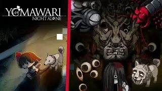 Yomawari Night Alone | All Bosses - Ending