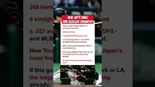 Toronto Imports Japan's Most Feared Bat, NPB Star