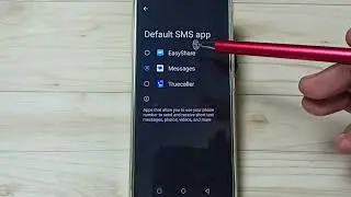 Vivo Y28 5G How to Change Default Messages or SMS App