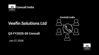 Veefin Solutions Ltd Q3 FY2025-26 Concall
