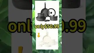Unbelievable deal: 18-piece cookware set for under $50#cookware #kitchen #discount #home