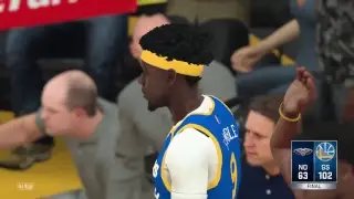 5/25/2018 Friday  AWTON GAMBLE 2023-2024 season vs New Orleans Pelicans