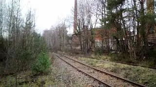 Einfahrt in Crinitz ,letzter Zug