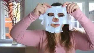 MY DAILY TOUCH tester sheet mask: Red Wine Hydro Mask fra &Ecirc;tre Belle