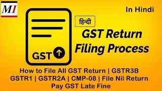 GSTR-1 Filing on GST Portal - Step by Step Return Filing ...Guide On How to file GST Return LIVE