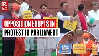 Opposition Protests LIVE: INDIA Bloc Stage Protest In Parliament Against SIR In Bihar