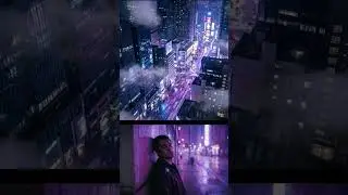 Driving Into Oblivion | Dark Nights #cyberpunk #escape #future
