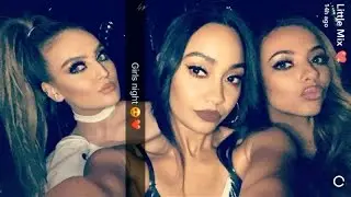 Perrie Edwards at the party  on Snapchat | Little Mix | March 16 2017