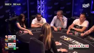 CASH KINGS E49 1/2 - DE - NLH 5/10 ante 5 - Live cash game poker show