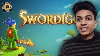 ME PLAYING techno gamerz oldest game 😍 Swordigo #funnygameplay 