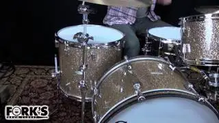 C&C Drum Company Gladstone Series (7 ply Maple) in Ginger Glitter