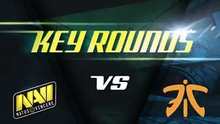 Key rounds: NAVI vs fnatic on Overpass @ SL i-League StarSeries S3 (ENG SUBS)