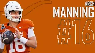 Arch Manning | #𝟙𝟞 | Texas Longhorns Quarterback