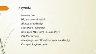 Cakephp Seminar