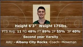 Luke Hicks College Basketball Recruiting Video - Class of 2017