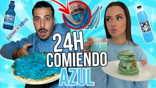 24 HORAS COMIENDO AZUL