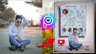Instagram Profile Wall Photo Editing in  best | PicsArt Editing Tutorial new