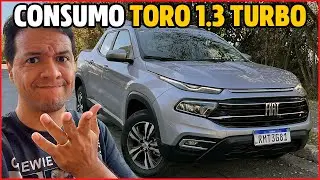 NOVA FIAT TORO 1.3 TURBO &Eacute; BEBERRONA MESMO? FIZ O TESTE REAL DE CONSUMO E ME ASSUSTEI