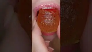 ASMR Satisfying Eating! Who's Your Favourite Cartoon Bear 🐻 #asmr #honey #satisfyinglips