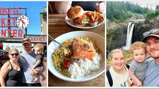 Snoqualmie🌲| Washington State Trip #travel #pnw #pacificnorthwest #seattle #couples #travelvlog