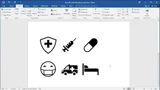 How to insert medical symbols in Word