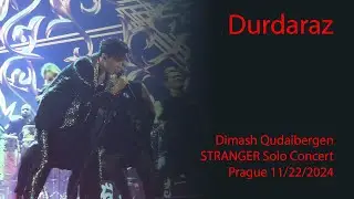 Dimash Qudaibergen - Durdaraz, Stranger Prague solo concert, 11/22/2024 [FANCAM]
