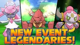 Pok&eacute;mon X и Y &mdash; Новое событие: легендарные покемоны: Diancie, Hoopa и Volcanion