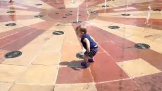 Emily's First Splash-Park Experience