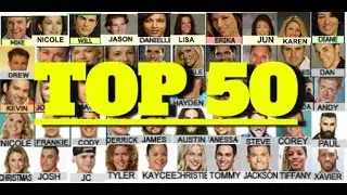 Top 50 Big Brother Players