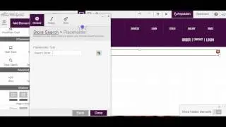 Responsive Elements - Store Search
