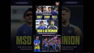 🔥 Dhoni & Gambhir BACK TOGETHER! MSD becomes mentor, a blast is certain in 2026 T20 World Cup 💥 #...