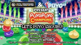 Celtic Throwdown 2020: Let's Puyo Shoubu! Top 8 (VOD)
