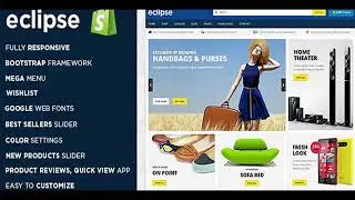 Eclipse Digital Store Shopify Theme & Template | Themeforest Website Templates and Themes
