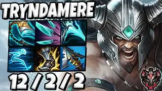 Tryndamere vs Zed [ DK Khan ] Patch 12.2 Ranked Grandmaster Korea ✅