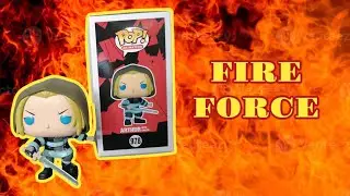 funkoo pop arthur with swrod 978 anime fire force