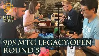 90s MTG Legacy Open Round 5: Jeskai Wizards vs Lands