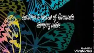 Harunouta stamping plates review & swatches ( 春の歌-L005 & 春の歌-L010)
