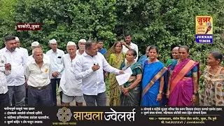 साकोरीत एकाने रस्त्यात पत्रा शेड बांधून चार पिढ्यांचा रस्ता अडवला.शेतीही पडीत ठेवायची नामुष्की.