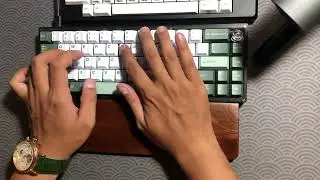 KBD67Lite+switch Marshmallow soundtest #customkeyboard  #spacebar #keyboardasmr #kbdfans #kbd67lite