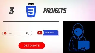 3 INCREDIBLE Vanilla CSS Projects for Beginners