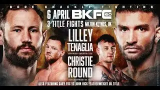 Bare Knuckle FC, BKFC 60, Milton Keynes, April 06 2024. 3 Title bouts. Predictions, thoughts.