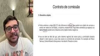 Contrato de Comissão - Introdução