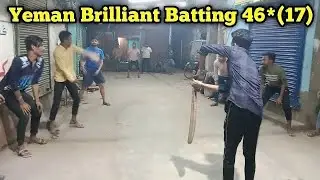 Tennis ball Kolkata night match &bull; Ramzan cricket tournament team AYT batting
