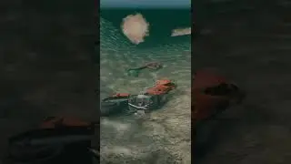 Epic Motorcycle Cliff Jump Fails HORRIBLY CRAZY CRASH #beamngdrive #crashdrive