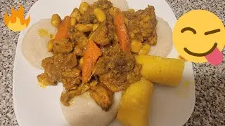 Curry chicken & dumpling for dinner