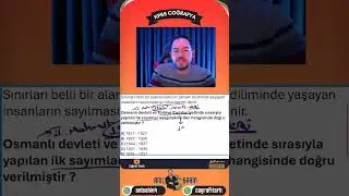 1 DAKİKADA KPSS COĞRAFYA &Ouml;ĞREN ⏰ #shorts