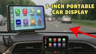 Best Budget Portable CarPlay Display with Backup Camera! | Full Setup & Review